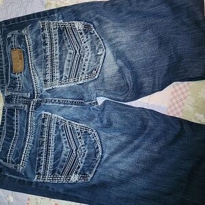 BKE Aiden 25R Dark Blue Denim Jeans
